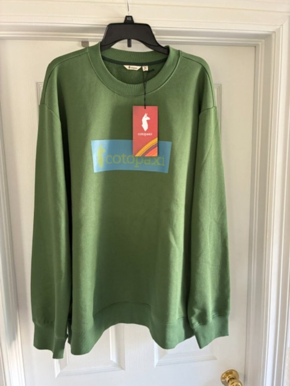Cotopaxi NWT Men's XXL green crewneck